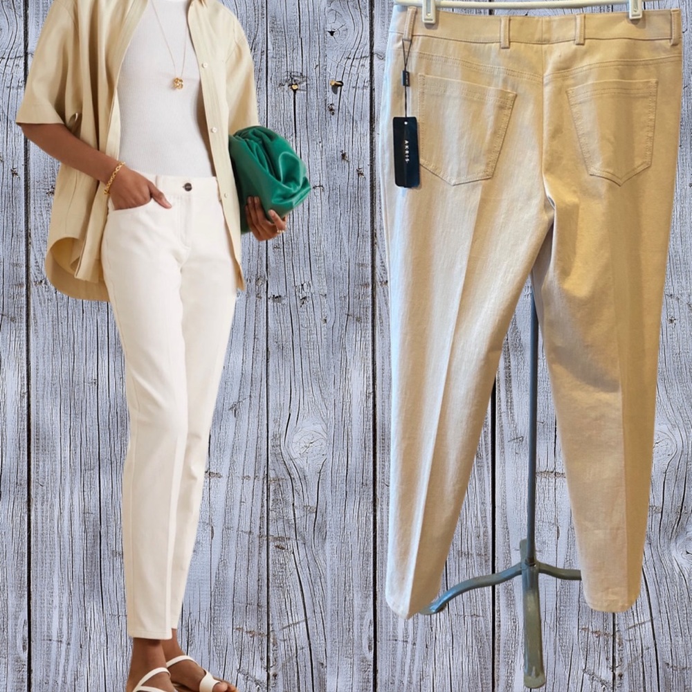 Akris Beige Women's Trousers